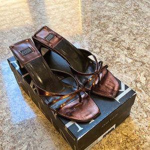 Copper Anne Klein heels